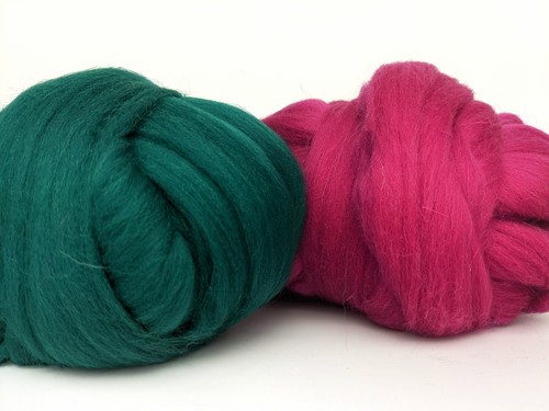 Merino Wool Roving OEKO-TEX Certified Jumbo Chunky Yarn for Arm Knitting Weaving - Picture 12 of 117