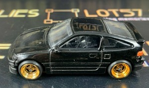 hot wheels 88 honda crx black