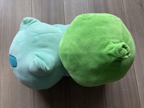 Pokemon Center Original Bulbasaur Stofftier Groß Plüschtier - Importiert aus Japan, - Bild 5 von 10