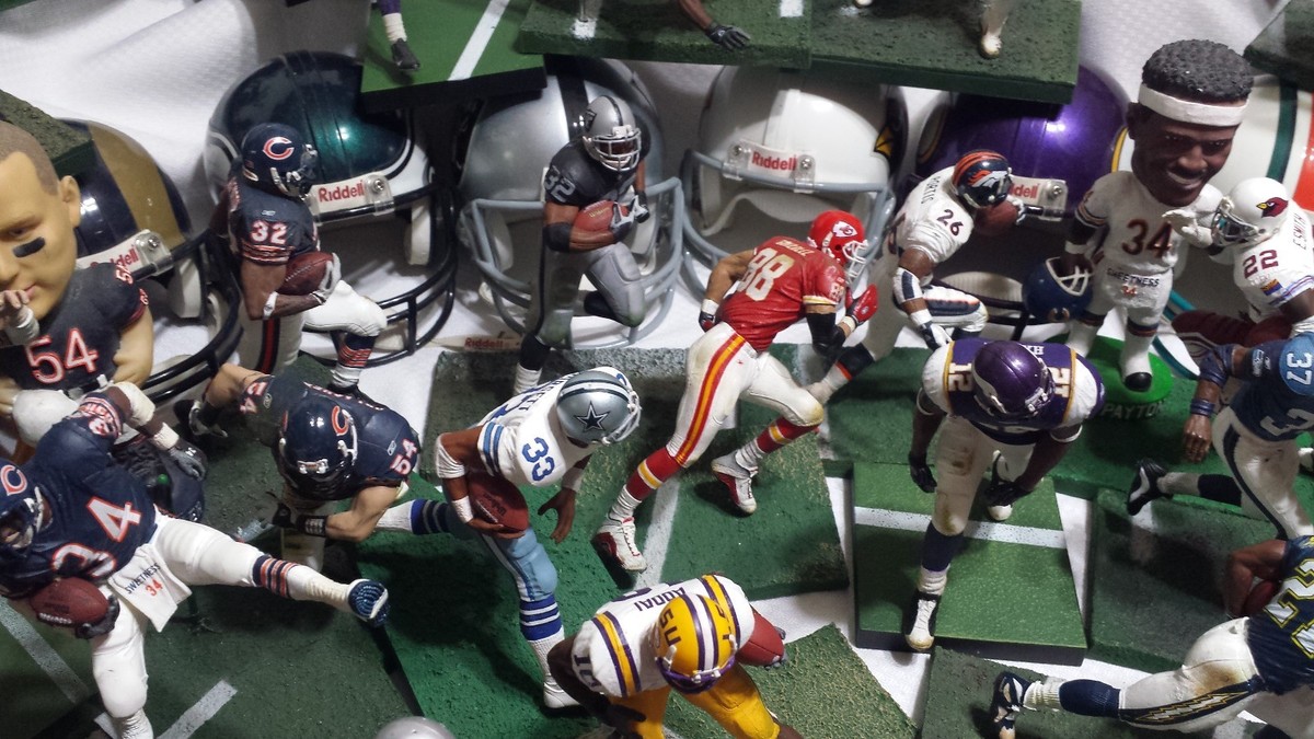 NFL フィギュア 4体セット 12インチ NFL フィギュア 4体セット 12インチ グッズ,マクファーレン