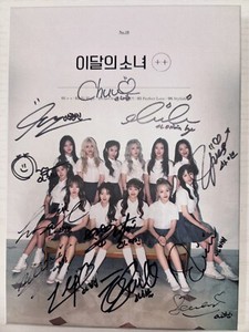 LOONA 直筆サイン入りアルバム LOONA 直筆サイン入りアルバム LOONA - & - AUTOGRAPHED ALBUM