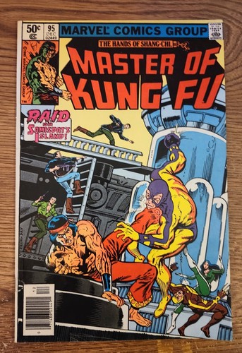 Master Of Kung Fu Set of Four #92, #93, #94, #95 All VF published in 1980 - Picture 19 of 23