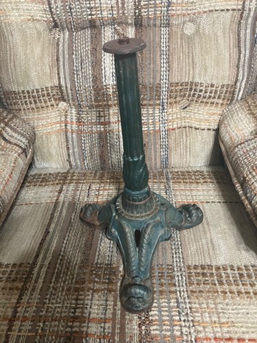 Bistro Table Cast Iron Base Only - Picture 2 of 5