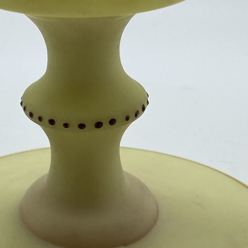 Very Rare Antique Burmese Webb Mount Mt Washington Queen's Pattern Vase 10” Tall - Picture 10 of 12