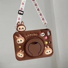 For iPad 11 10th 10.9" 9 8 7 mini 6 5 4 3 Air 1 Pro LABUBU Shockproof Case Cover