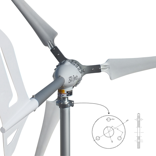 IstaBreeze® Windgenerator i-700W – Windturbine 12V/24V/48V POWER für Zuhause - Bild 14 von 14