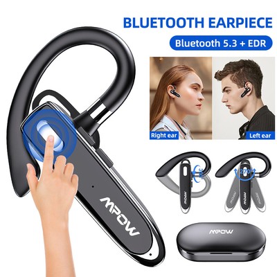 Bluetooth 5.3 Headset In-Ear Kopfhörer Kabellos Ohrhörer mit Mikrofon für Handy