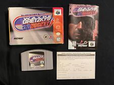 Wayne Gretzky's 3D Hockey (Nintendo 64, 1996) Box Manual Complete CIB N64