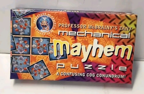 Professor Mcbrainy Mechanical Mayhem Puzzle Complete - Picture 1 of 2