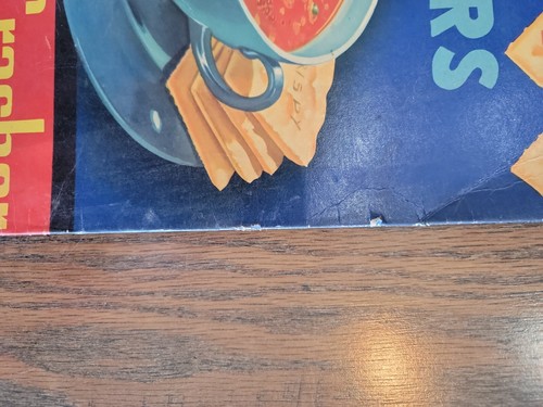 Sunshine crackers Krispy 1950s ? 60's? Store Vintage Ads Advertising Cardboard - Picture 6 of 15