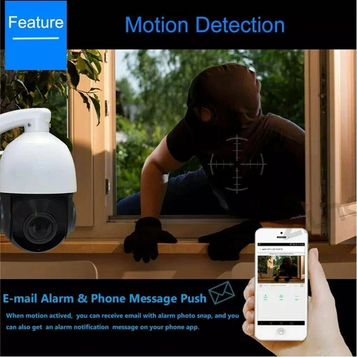 Hikvision 40X PTZ Compatible 4K 8MP Camera Auto Tracking 2Way Audio CCTV Dome US - Picture 8 of 15