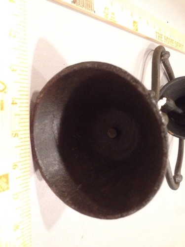 Rooster Wrought Iron Bell - Picture 3 of 12