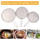 <!--F#f_0-->25-33cmCM Stainless Steel Splatter Screen Oil Splash Guard Cover Frying Pan Mesh<!--F/-->