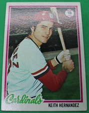 1978 Topps #143 Keith Hernandez St. Louis Cardinals