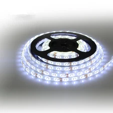 16.4ft White 300LED 12V 5M Waterproof LED Strip Light  Fit Boat/Truck/Car/Suv/Rv