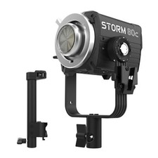 Aputure STORM 80c 80W Full Color Black Fixture with STORM 80c Bracket Bundle