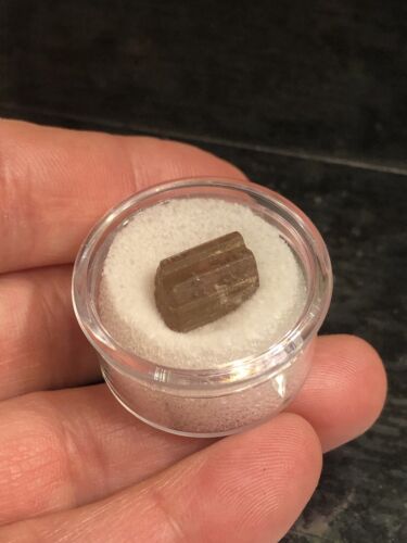 Rubilit Turmalin Kristall in Brasilien abgebaut perfekt als Anhänger ��! 11 Karat - Bild 9 von 9