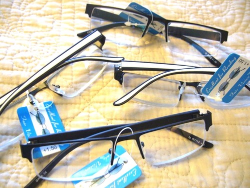 Juegos de 2 y 4 pares de gafas de lectura para mujer 1,50 o 2,75 gafas de lectura para hombre - Imagen 2 de 20