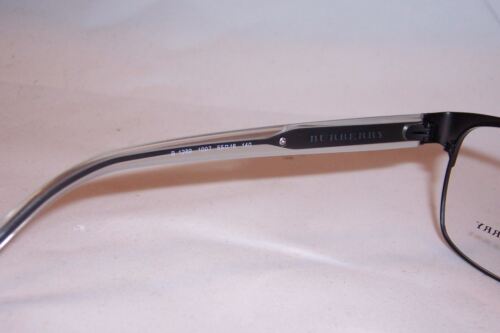 NUEVAS GAFAS BURBERRY BE 1289 1007 NEGRAS 55mm AUTÉNTICAS RX - Imagen 8 de 9