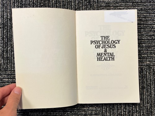 Raymond L Cramer / The Psychology of Jesus and Mental Health 1959 - Bild 4 von 18