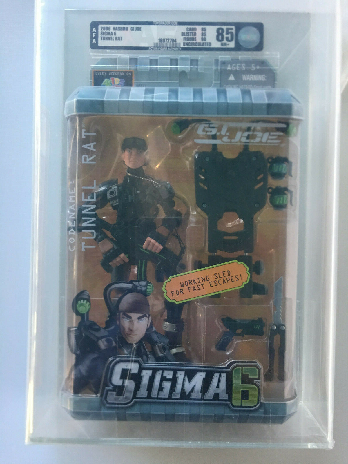 2005 GI Joe Sigma Six 6 Tunnel Rat U85 Uncirculated 2005 GI Joe Sigma Six 6 Tunnel Rat U85 Uncirculated