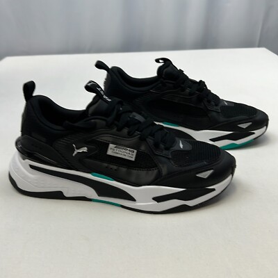 Puma Unisex Adults MAPF1 RS-Fast MS Black White Sneaker Shoes Size M10.5 W9