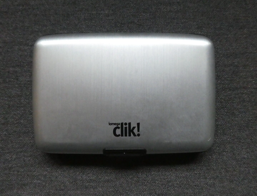 Clik Iomega vintage ! Lecteur carte PC C40 40mb avec deux disques magnétiques 40MB - Photo 2/3