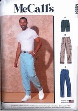 McCalls 8264 Mens Cargo Pants Shorts Pattern Size AA 34-42 or BB 44-52 New