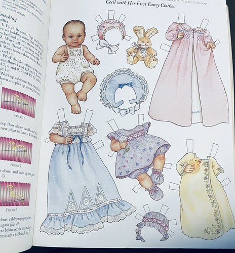 Sew Beautiful Magazine Issue 76 Summer 2001 Baby Issue Paper Dolls Patterns - Picture 7 of 11