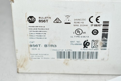 NEW Allen Bradley 856T-BTR3 70 mm Stack Light, Top Sound Module, Transducer, 80 - Picture 5 of 5