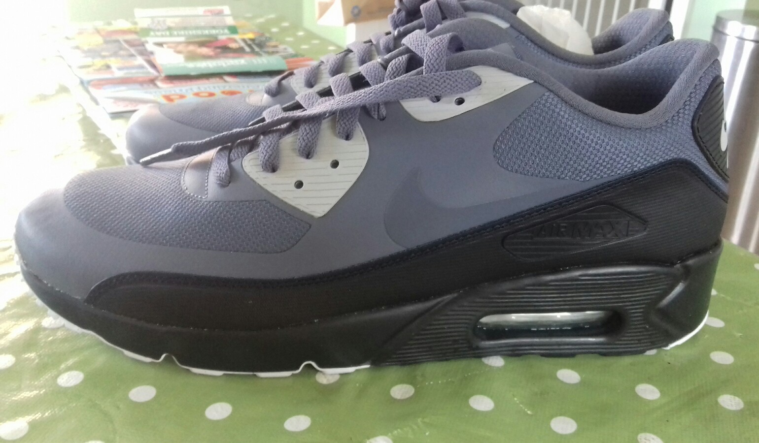 Il Nike Air Max 90 Ultra 2.0 in colore nero, grigio, taglia 8.5,rrp . Il Nike Air Max 90 Ultra 2.0 in colore nero, grigio, taglia 8.5,rrp .
