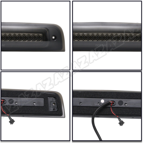 Smoked For 2009-18 Dodge Ram 1500 10-18 2500 3500 LED 3rd Tail Lights Brake Lamp - Bild 8 von 10