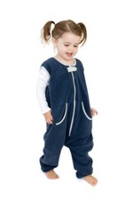 Baby Deedee Sleep Kicker Navy  Grey Wearable Blanket Sack 2T-4T