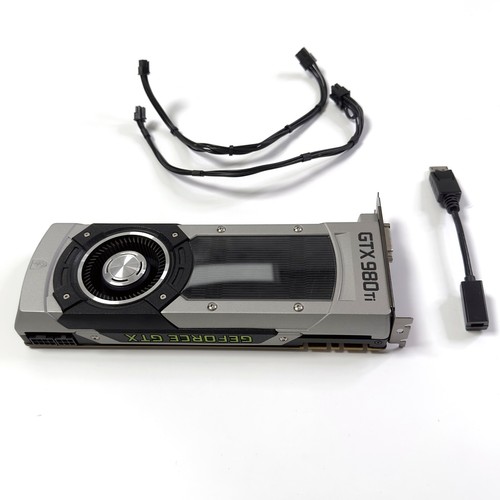 Nvidia GeForce GTX 980 Ti 6GB VRAM GPU Graphics Card - Apple Mac Flashed - Picture 1 of 3
