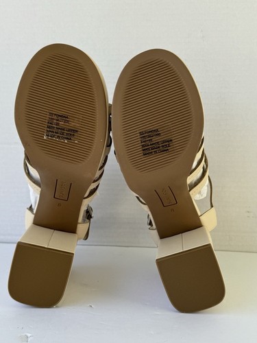 Sun + Stone Women's Beige Fisherman Platform Sandals Size 8 Casual - Picture 12 of 13