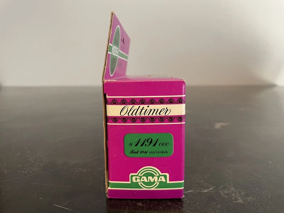 GAMA Mini-Mod Oldtimer No: 991 Fiat 1911 Diecast Replica Made in Germany - Image 4 of 4