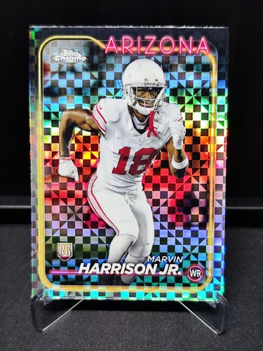 Topps Chrome Football 2024 Marvin Harrison JR X-Fractor #204