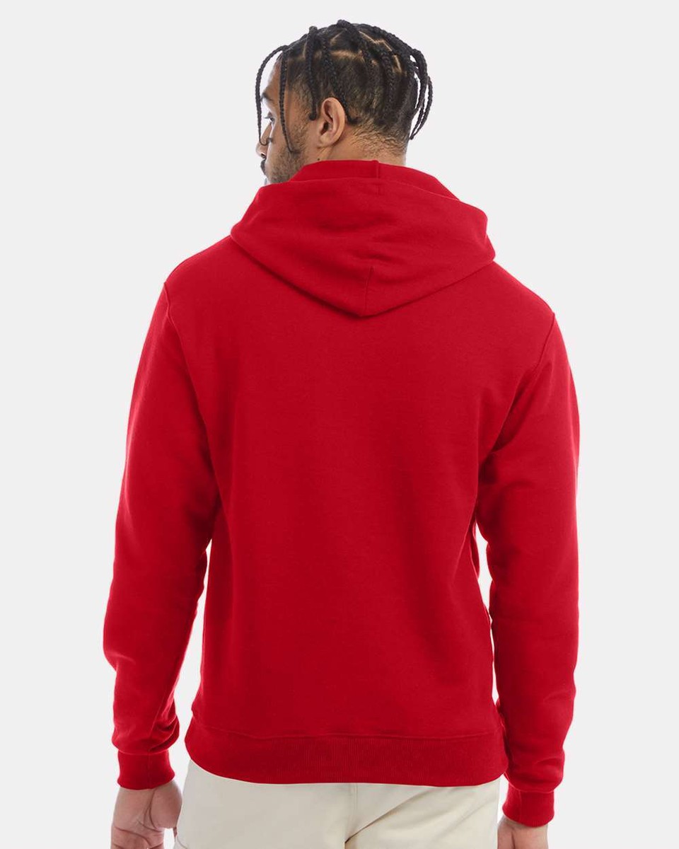 Authentic SCARLET RED Champion S700 Powerblend Hoodie Hoody Hooded