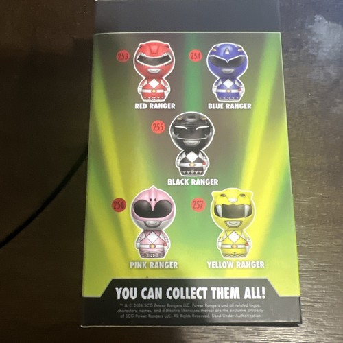 Funko Dorbz Black Ranger #255 Mighty Morphin Power Rangers Vinyl Figure NEW - Picture 4 of 6