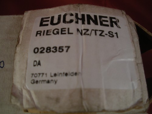 Euchner NZ/TZ-S1 Safety Bolt Guide 028357 Riegel NZTZS1 Nib New - Picture 2 of 4