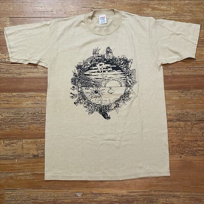 Vintage 80s Grateful Dead T-Shirt Lot Size Medium Band Tour