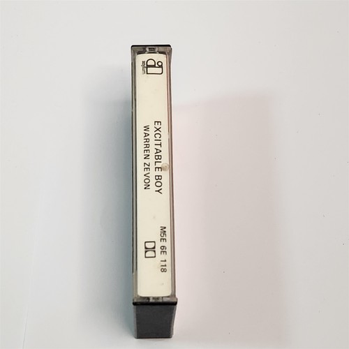 Warren Zevon Excitable Boy Cassette Tape Asylum M5E6E118 Paper Label - Picture 2 of 8