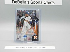 2020 Topps Chrome Bryan Abreu Auto #RA-BA On Card Autograph