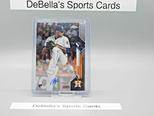 2020 Topps Chrome Bryan Abreu Auto #RA-BA On Card Autograph - Picture 1 of 3