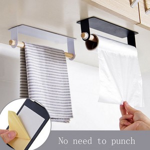 Towel Storage Rack Tissue Hanger Cabinet Hanging Shelf Kitchen Roll Paper Holder Towel Storage Rack Tissue Hanger Cabinet Hanging Shelf Kitchen Roll Paper Holder