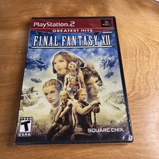 Final Fantasy XII (Sony PlayStation 2, 2006) Greatest Hits - Brand New/Sealed