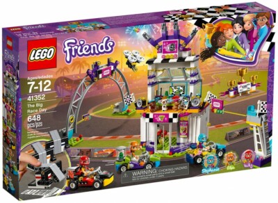 LEGO Friends the Big Race Day 41352 Neuf en Boîte Envoi Gratuit