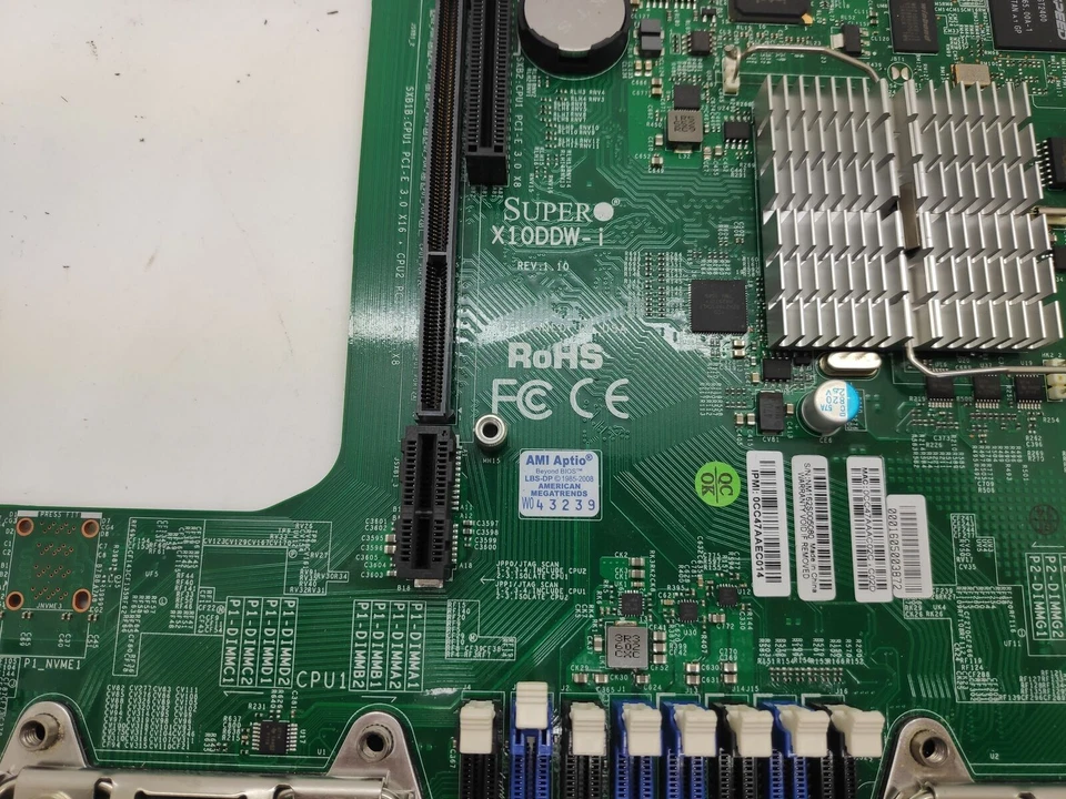 Supermicro X10DDW-i Motherboard Dual Socket R3 (LGA 2011) Xeon - Image 3 of 4