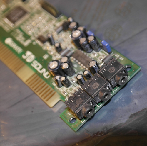 CRYSTAL CS4237B-KQ Audio ISA Sound Card working DIGIMATE - Afbeelding 2 van 3