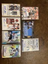 NFL Autograph Lot (7) – Rock Ya-Sin, Dede Westbrook, David Cobb, Autos